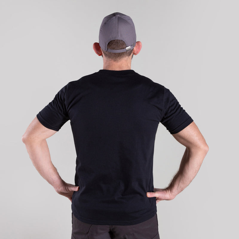 CLOUDY SHORT-SLEEVE T-SHIRT (BLACK)