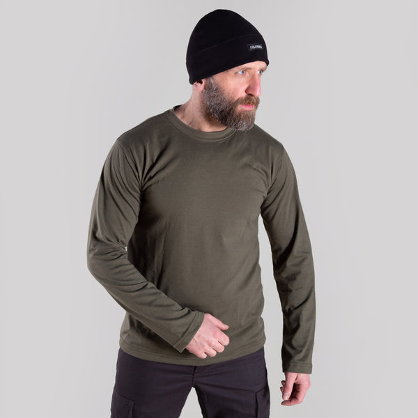 CLOUDY LONG-SLEEVE (OLIVE)