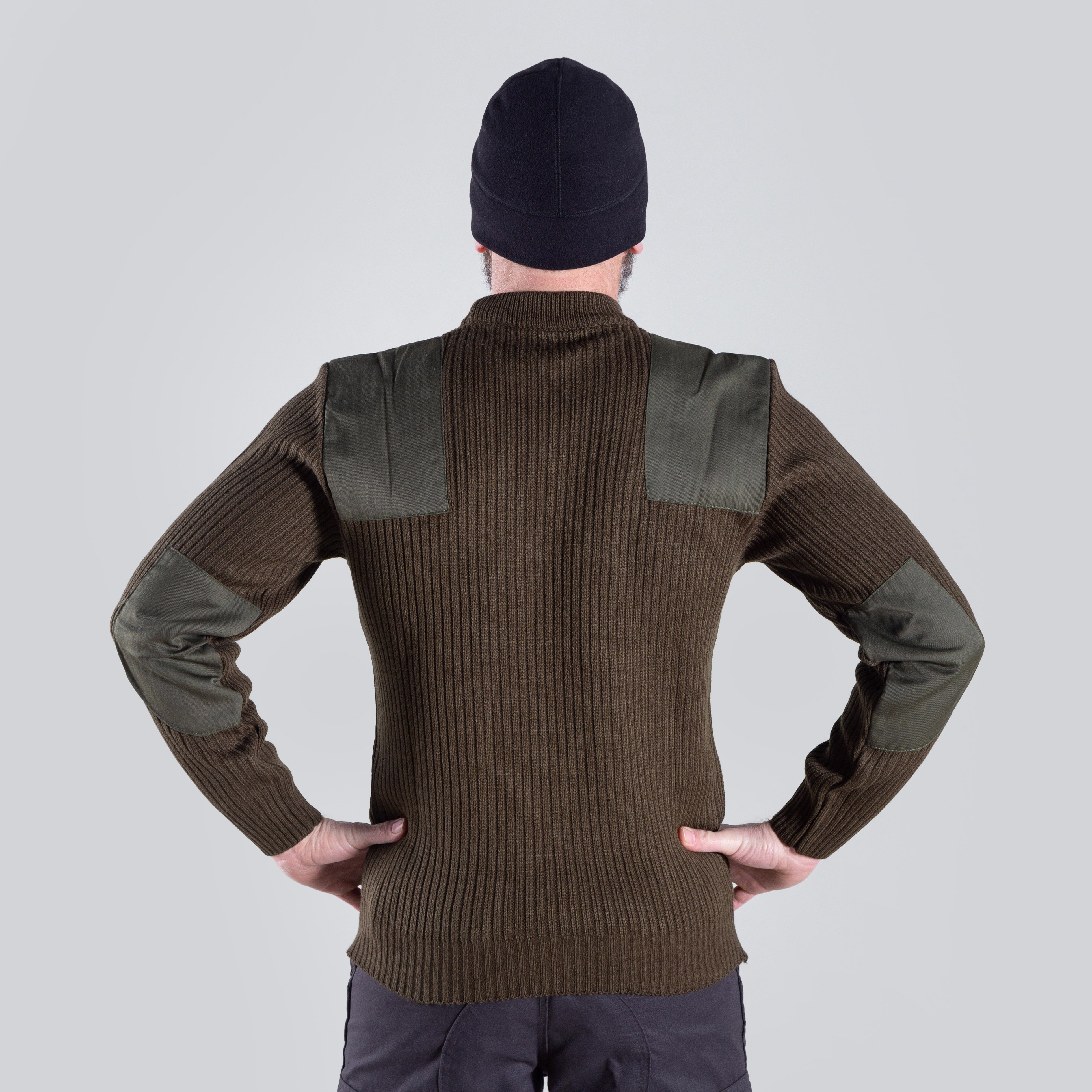 KNIGHT WOOLEN SWEATER (OLIVE)