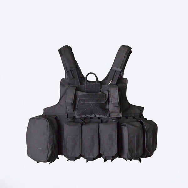 M16 TACTICAL CORDURA VEST (BLACK)