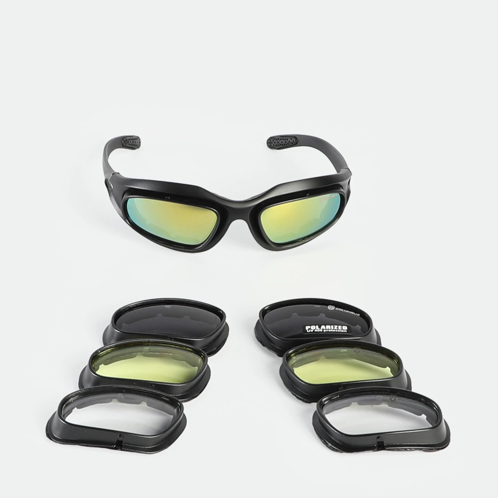 MULTIPLE LENS GLASSES (BLACK, YELLOW, TRANSPARENT, MIRROR YELLOW)