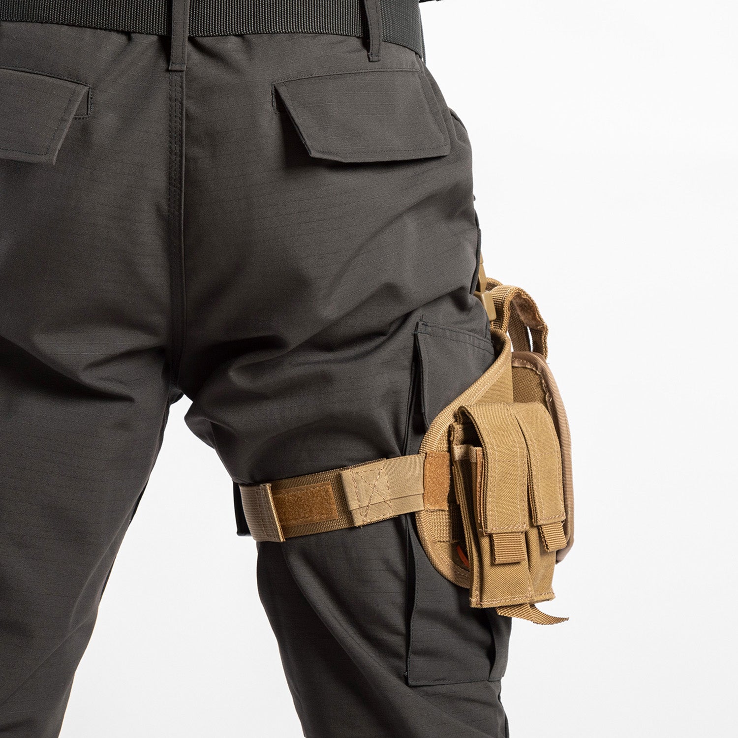 TACTICAL TRIPLE GEAR HOLSTER (BEIGE)