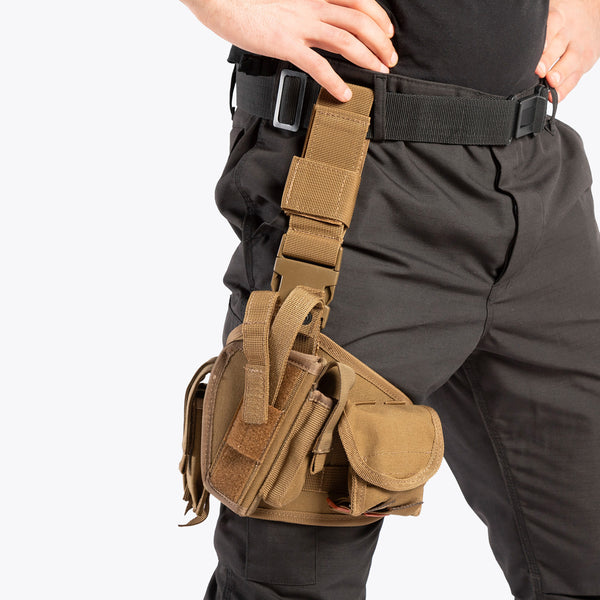 TACTICAL TRIPLE GEAR HOLSTER (BEIGE)