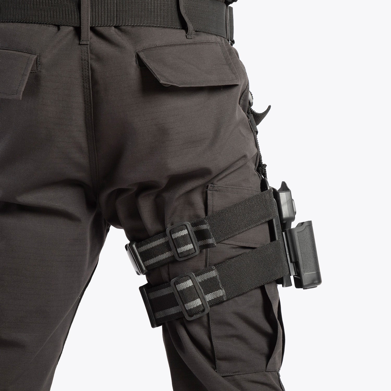 QT5202 - G17 THIGH HOLSTER (BLACK)