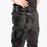 QT5202 - G17 THIGH HOLSTER (BLACK)