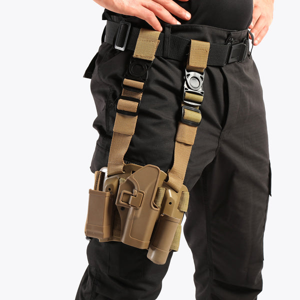 QT5202 - G17 THIGH HOLSTER (BIEGE)