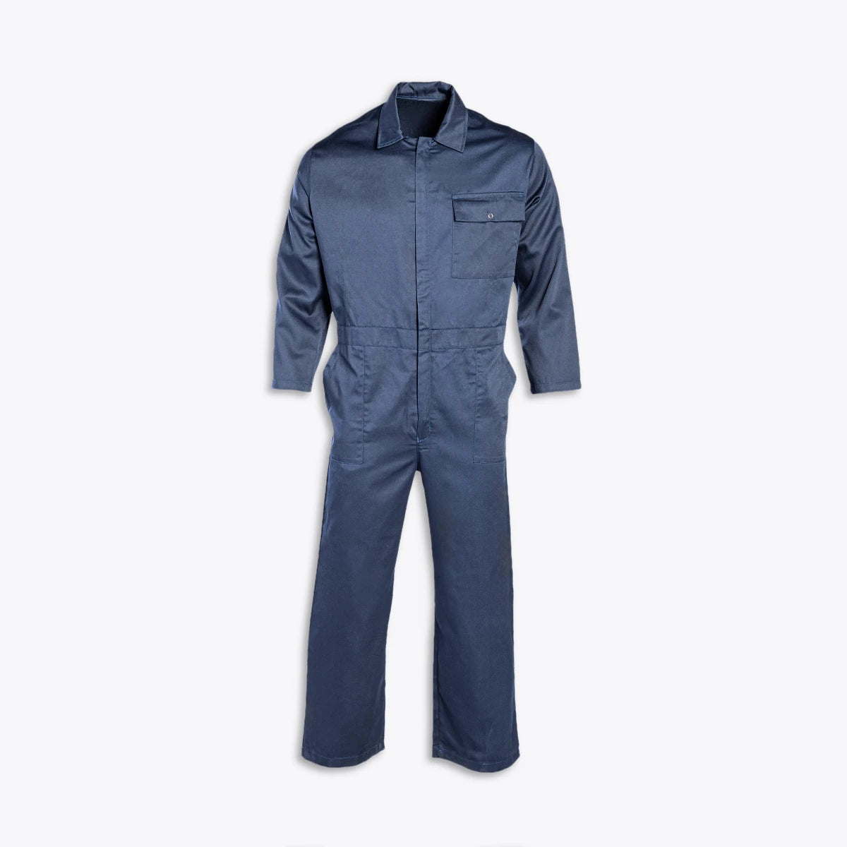 LONG-SLEEVE WORKER'S OVERALL (NAVY BLUE)