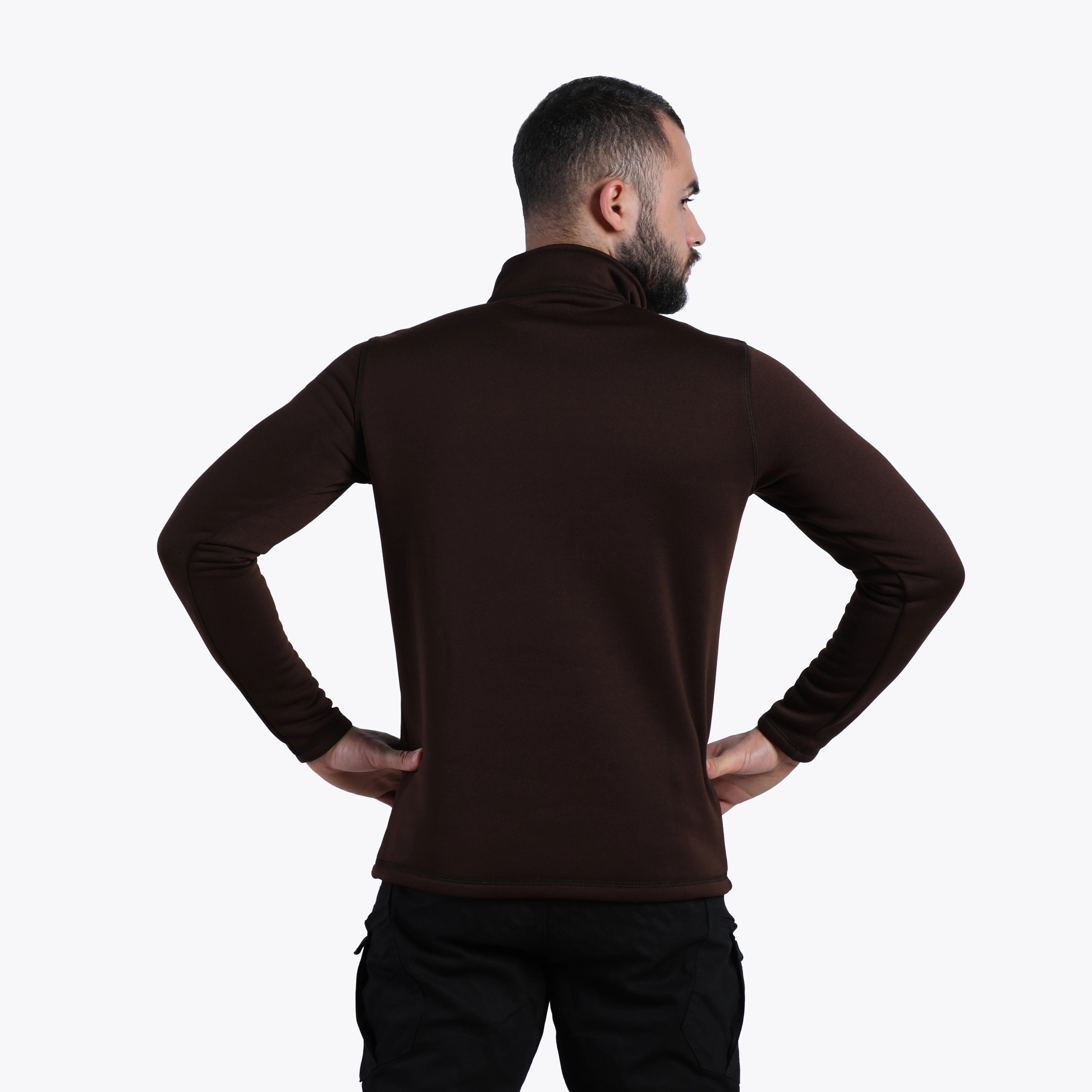 سترة كولومبيا القطبية بسحاب (بني)