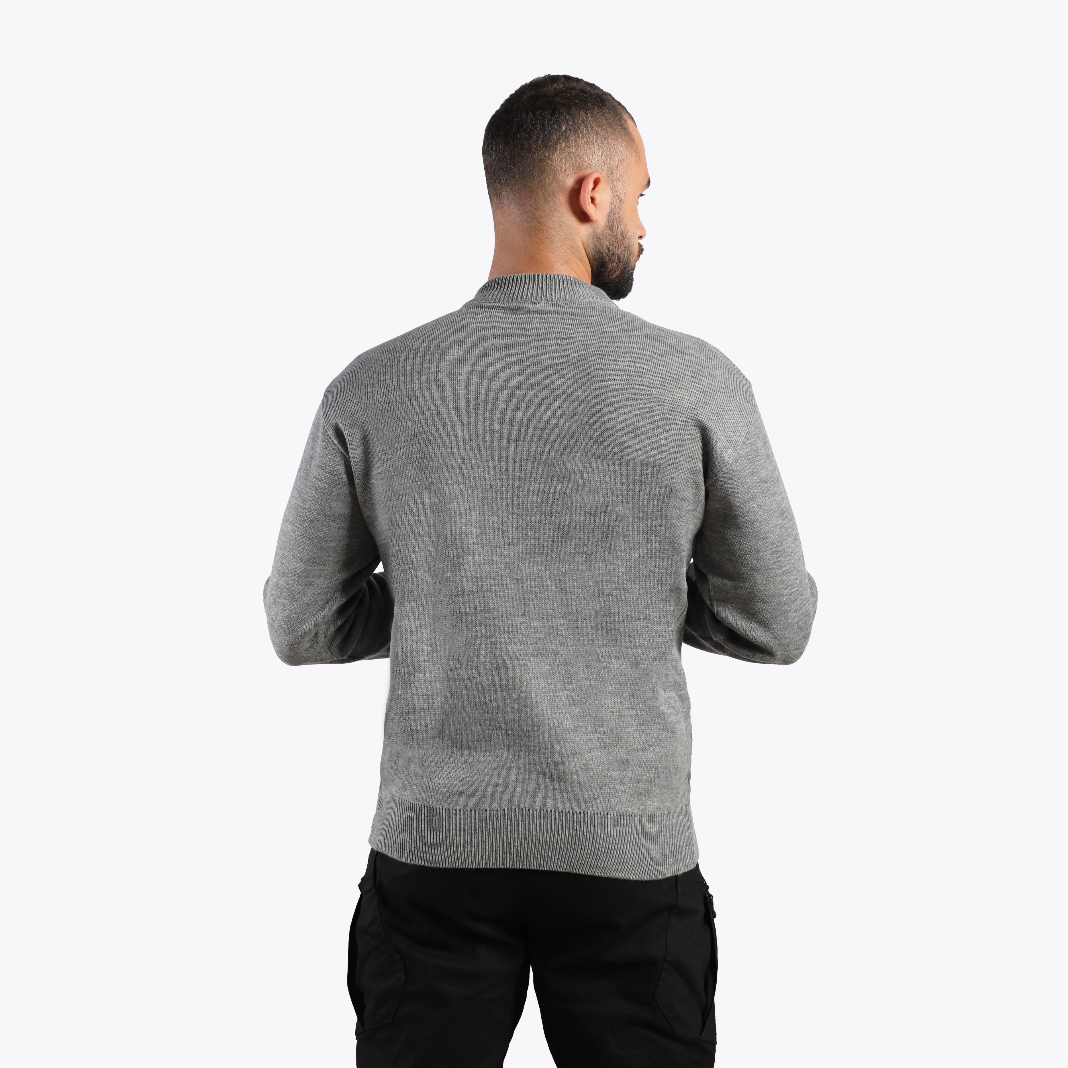 سترة المحارب الصوفية (رمادية)