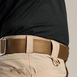 VALOR METAL BUCKLE BELT (BEIGE)