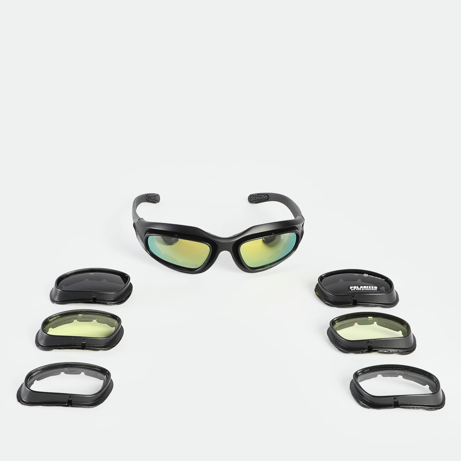 MULTIPLE LENS GLASSES (BLACK, YELLOW, TRANSPARENT, MIRROR YELLOW)