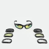 MULTIPLE LENS GLASSES (BLACK, YELLOW, TRANSPARENT, MIRROR YELLOW)