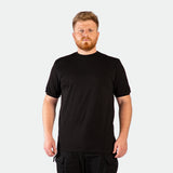 CASUAL SHORT SLEEVE T-SHIRT (BLACK)