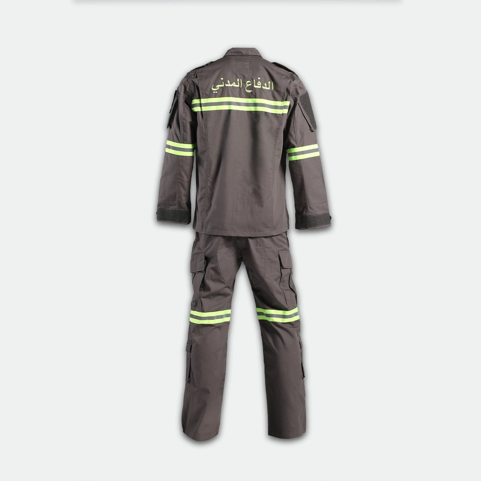 civil defense  SUIT  (DARK GREY)