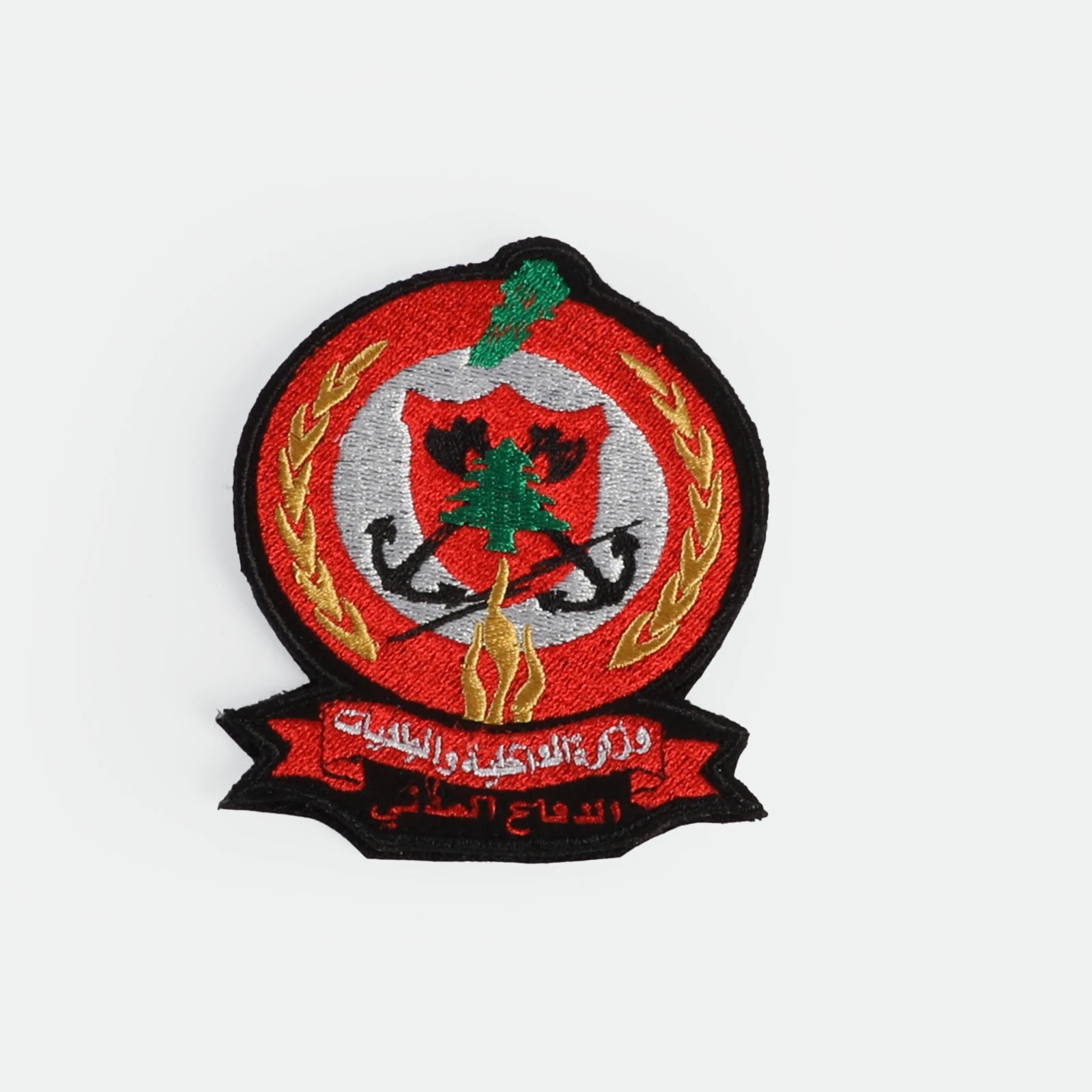بدج لوغو الدفاع المدني