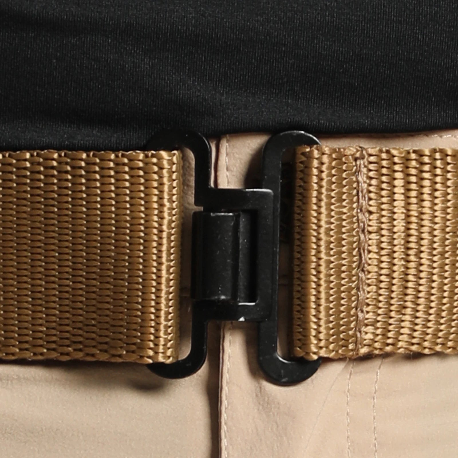 VALOR METAL BUCKLE BELT (BEIGE)
