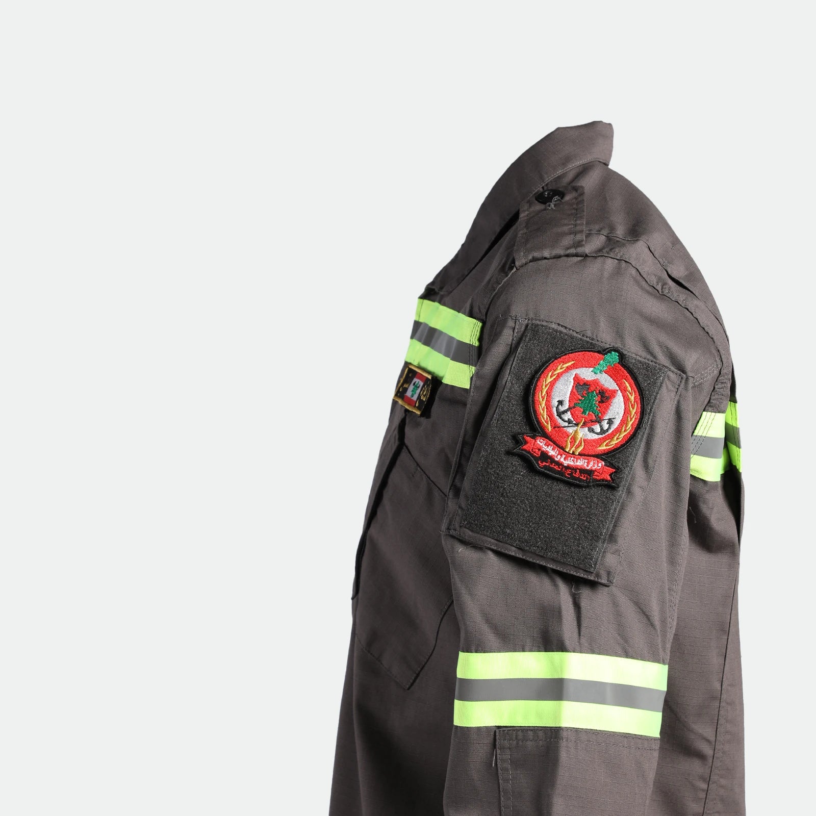 civil defense  SUIT  (DARK GREY)