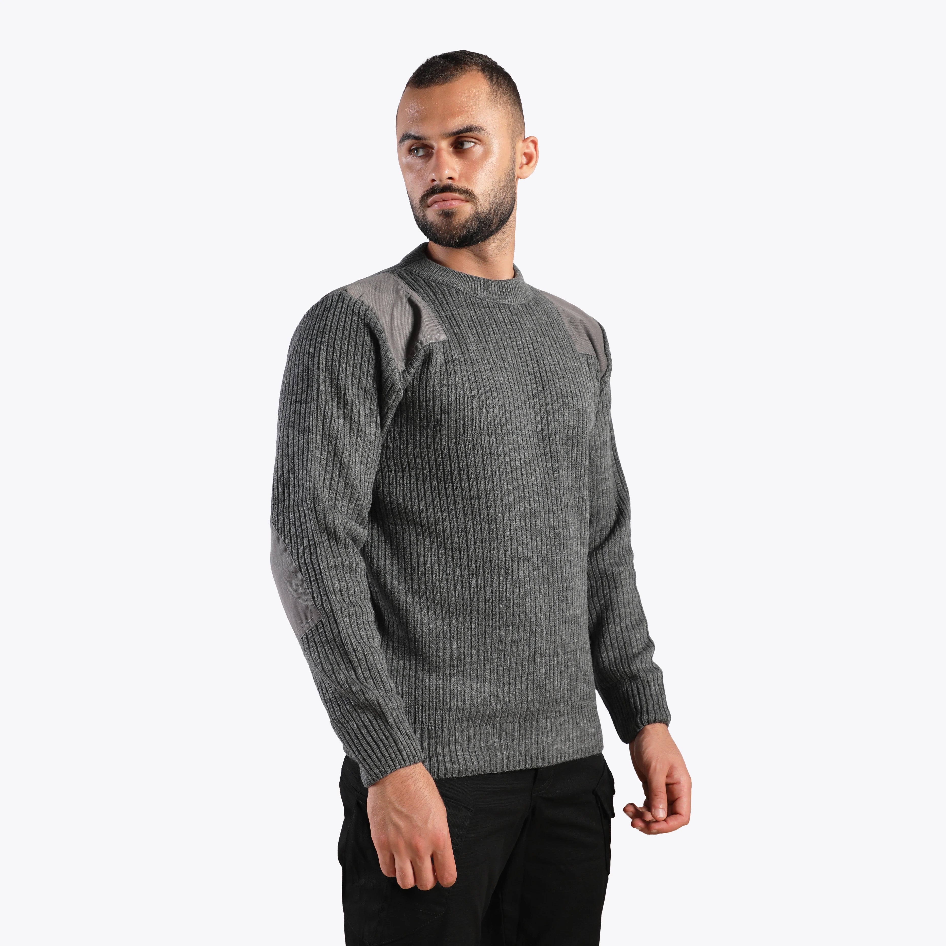 سترة صوفية (رمادية)