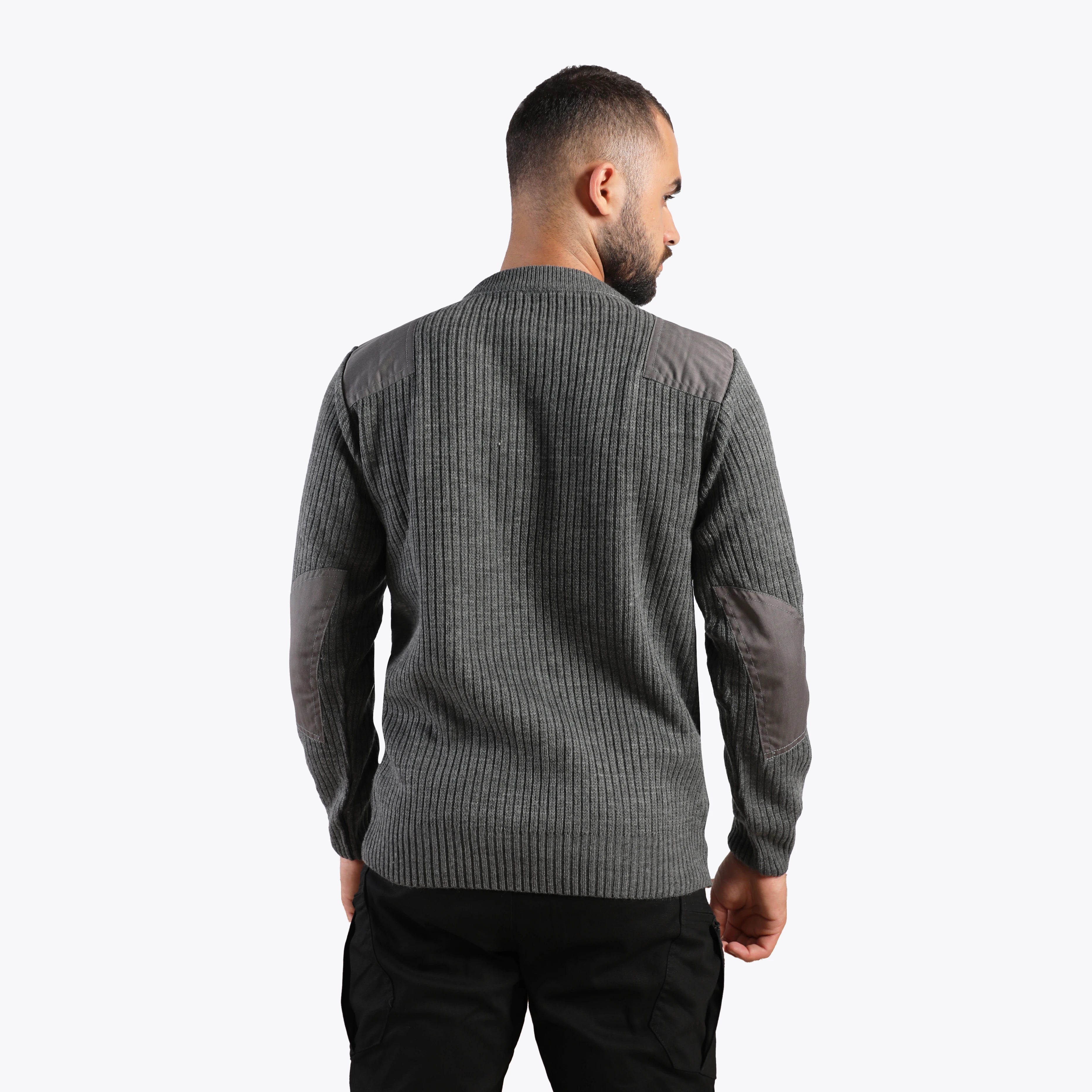 سترة صوفية (رمادية)