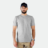 CASUAL SHORT SLEEVE T-SHIRT (GREY)