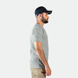 CASUAL SHORT SLEEVE T-SHIRT (GREY)