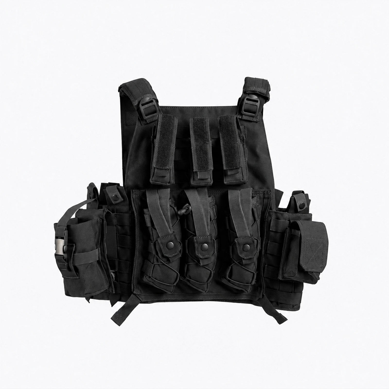 Cordura Ak-47 Magazine Vest(black)