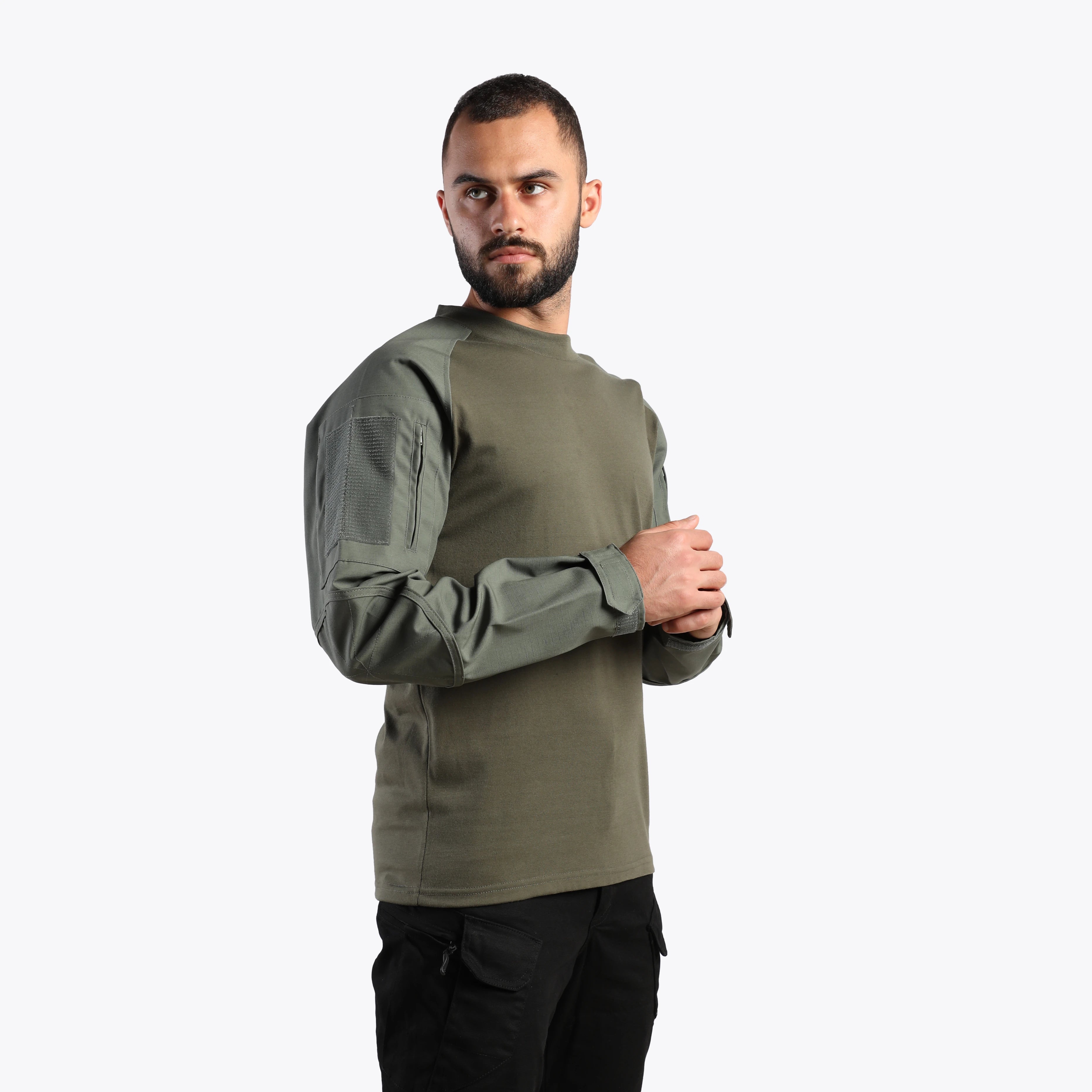 شيرت تكتيكي قوي (زيتوني)