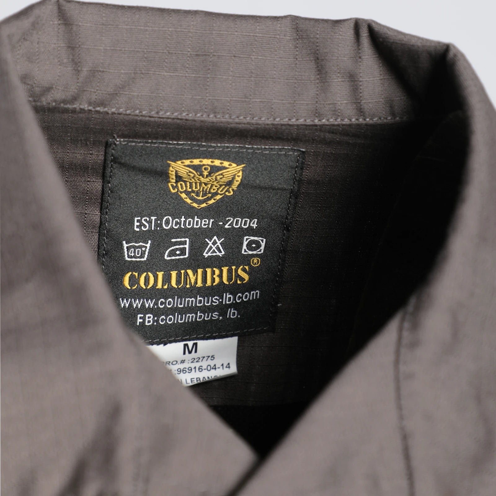 civil defense  SUIT  (DARK GREY)