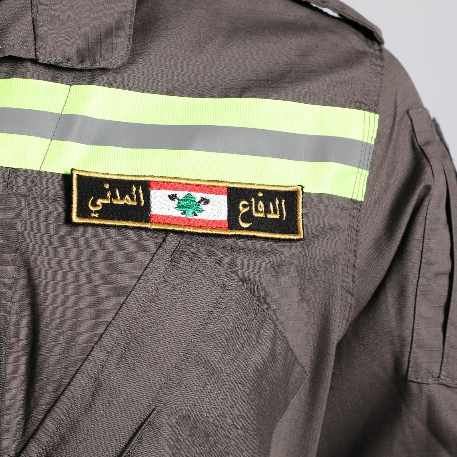 civil defense  SUIT  (DARK GREY)
