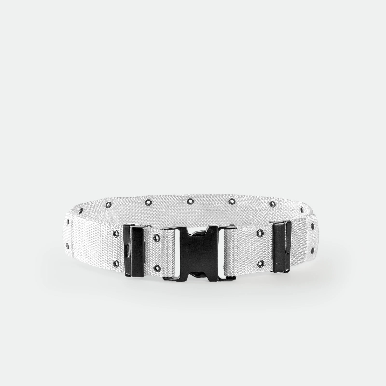 ASSAULTERS BELT WITH PLASTIC BUCKLE (WHITE)