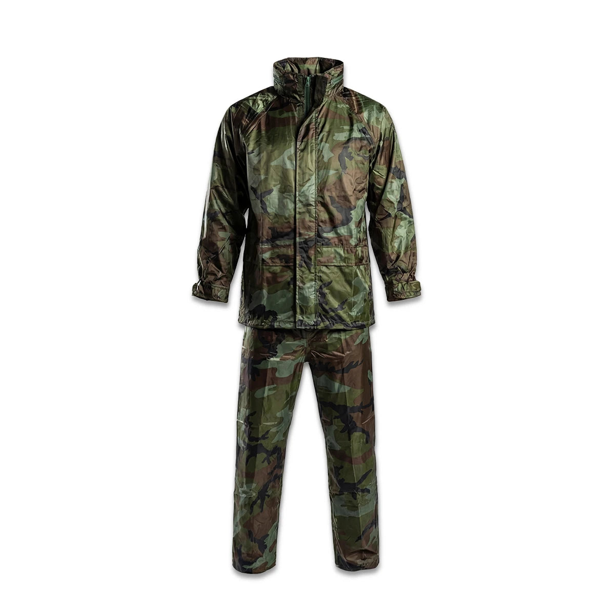 CAMOUFLAGE WOODLAND PONCHO SET(CAMOUFLAGE)