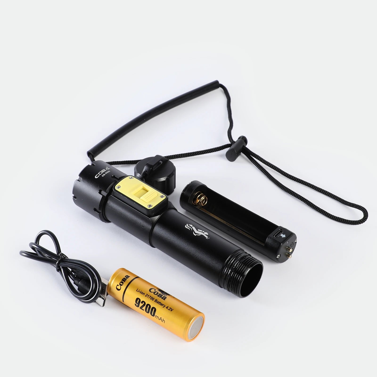 DIVING FLASHLIGHT 500W 9200MAH WATERPROF (CB-D505)
